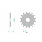 Piñón AFAM acero estándar 94119 - 420 - Motor Minarelli AM6 - motoscamaralweb.com