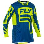 Camiseta FLY RACING Lite L.E. Lancer - Navy / Hi-Vis - motoscamaralweb.com