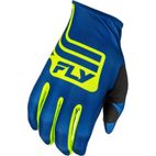 Guantes FLY RACING Lite L.E. Lancer - Navy / Hi-Vis - motoscamaralweb.com