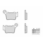 Pastillas de freno sinterizadas de competición Brembo 07BB27SX - motoscamaralweb.com