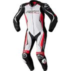 Mono de piel RST V4.1 Evo Kangaroo Airbag CE hombre - Bianco/Rojo/Negro - motoscamaralweb.com