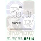 Filtro de aceite HIFLOFILTRO - HF515 - motoscamaralweb.com