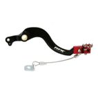 Pedal de freno trasero RFX Pro FT (negro/rojo) - Beta RR125-480 - motoscamaralweb.com