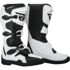 FLY RACING Maverik Boots White/Black Sz 10 - motoscamaralweb.com