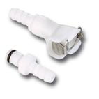 Enchufe rápido macarrón gasolina blanco MOTION PRO Ø8mm - motoscamaralweb.com