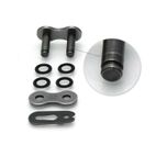 Enganche de cadena DID 520VX3 - Negro Cierre rápido - motoscamaralweb.com