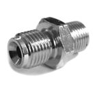 Adaptador macho cóncavo M10x1 cromado - motoscamaralweb.com