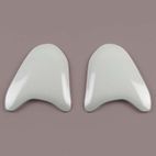 Cubiertas laterales ARAI (Sistema SAM-Z). Blanco Diamante - motoscamaralweb.com