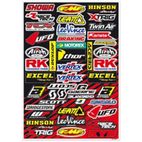 Kit Adhesivos Blackbird sponsor 5076C - motoscamaralweb.com