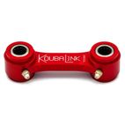 Kit de bajada KOUBALINK (44.5 mm) rojo - Honda XR650L - motoscamaralweb.com