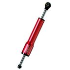 Cilindro amortiguador de dirección Bitubo color Rojo L.262mm - motoscamaralweb.com