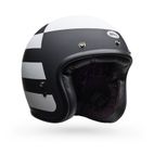 Casco BELL Custom 500 - Parlor Matte Black/White - motoscamaralweb.com