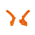 Protector de chasis naranja KTM - motoscamaralweb.com