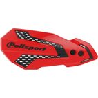 Paramanos POLISPORT MX Flow rojo / negro - Honda CRF450R / RX - motoscamaralweb.com
