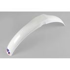 Guardabarros delantero universal UFO Preston. Villa CR (1974-1976). FV (1976-1979) blanco ME08009-W - motoscamaralweb.com