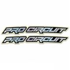 PRO CIRCUIT Hologram Front Fender Decals - motoscamaralweb.com