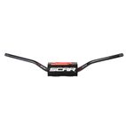 Manillar SCAR O² New CRF/KX Ø28.6mm - Negro / Protector negro - motoscamaralweb.com