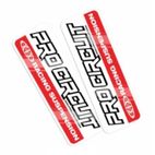 PRO CIRCUIT Standard Fork Decals - motoscamaralweb.com