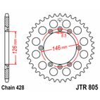 Corona JT SPROCKETS acero estándar 805 - Paso 428 - motoscamaralweb.com