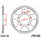 Corona JT SPROCKETS acero estándar 829 - Paso 530 - motoscamaralweb.com