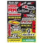 Kit Adhesivos Blackbird sponsor 5076A - motoscamaralweb.com