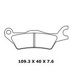 Juego de pastillas sinterizadas CL BRAKES (1258A3+) - motoscamaralweb.com