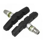 ALHONGA Juego de 4 zapatas de freno V-Brake. Color Negro - motoscamaralweb.com