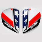 Cubiertas laterales ARAI HAYDEN Réplica (Compatible sistema VAS-V) - motoscamaralweb.com