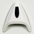 Ventilación frontal Central ARAI (DELTA DUCT-5). Blanco Diamante - motoscamaralweb.com