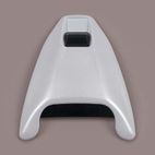 Ventilación frontal ARAI (Air Conductor Front 2). Blanco Mate (Modelos: CHASER-V/PRO) - motoscamaralweb.com