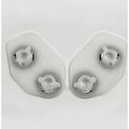 Kit de mecanismos ARAI. Blanco - motoscamaralweb.com