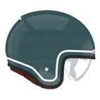 Casco BELL TX501 - Classic Gloss Emerald - motoscamaralweb.com