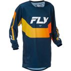 Camiseta infantil FLY RACING Kinetic - Navy/naranja - motoscamaralweb.com