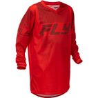 Camiseta infantil FLY RACING F-16 - rojo - motoscamaralweb.com