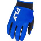 Guantes infantiles FLY RACING F-16 - azul/azul oscuro/blanco - motoscamaralweb.com