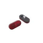 HIGHSIDER smart Reflector Red With M5 Threaded Bolt (1pc) - motoscamaralweb.com