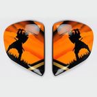 Cubiertas laterales ARAI PEDROSA SPIRIT Oro (Compatible sistema VAS-V) - motoscamaralweb.com