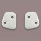 Kit de placas visera ARAI (TOUR-X4). Blanco Diamante - motoscamaralweb.com