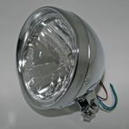 Faro delantero HIGHSIDER smart Cruiser - 6 1/2 inch - cromado - 1 pieza - motoscamaralweb.com