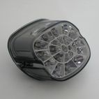Piloto trasero LED HIGHSIDER smart HD style - cristal ahumado - homologado E - 1 pieza - motoscamaralweb.com