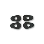 HIGHSIDER smart Mounting Plates Indy Spacer Black For Various Yamaha - motoscamaralweb.com