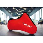 Funda de moto para interior VECTOR Stretch para moto/scooter - Rojo - L - motoscamaralweb.com