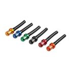 Válvula tapón depósito de gasolina RFX Race - Manguito corto con tapón de 1 vía (Azul) - motoscamaralweb.com