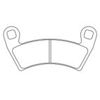 Juego de pastillas sinterizadas CL BRAKES (1229ATV1) - motoscamaralweb.com