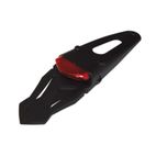 Piloto trasero LED HIGHSIDER smart - cristal rojo - homologado E - 1 pieza - motoscamaralweb.com