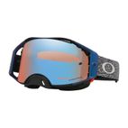Gafas OAKLEY Airbrake MX - Grey Strike Lente Prizm MX Sapphire Iridium - motoscamaralweb.com