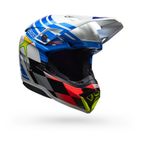 Casco BELL Moto-10 Spherical - Pro Circuit 25 Gloss Blue/White - motoscamaralweb.com