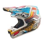 Casco TROY LEE DESIGNS SE5 Carbon Lowrider - Gris/Multi - motoscamaralweb.com