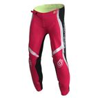 Pantalón infantil TROY LEE DESIGNS SE Pro Stripes - Rojo neón/Negro - motoscamaralweb.com