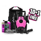 Kit de hidrolimpiadora para moto y bici MUC-OFF - Pack 10 uds + 1 GRATIS - motoscamaralweb.com